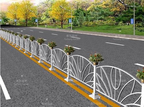 道路隔離帶護欄