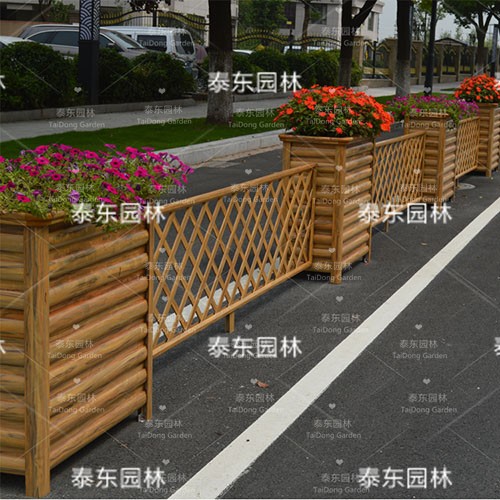 道路鋁合金隔離花箱 道路鋁合金隔離花箱